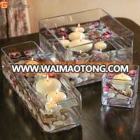 Floating Glass Jar Candle for Wedding Centerpiece